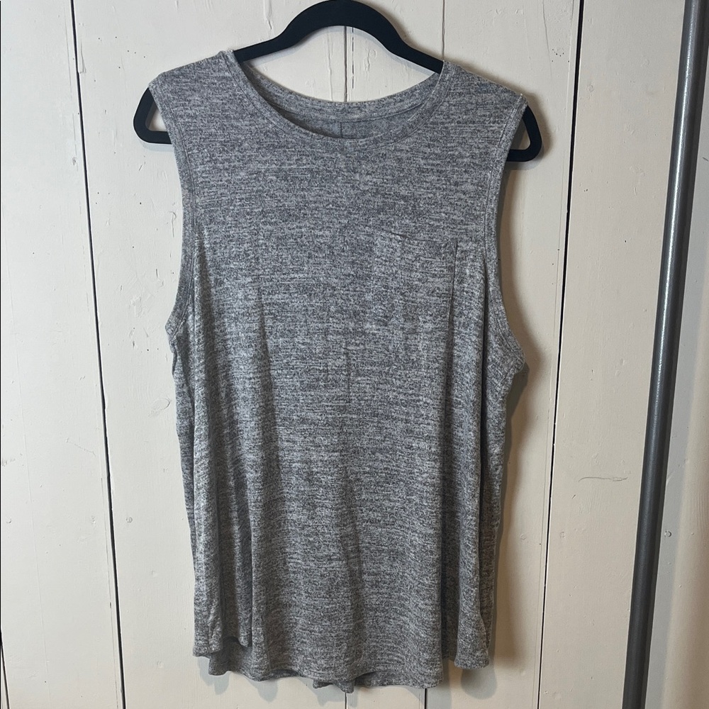 Merona Gray Women's Sleeveless Top XXL
